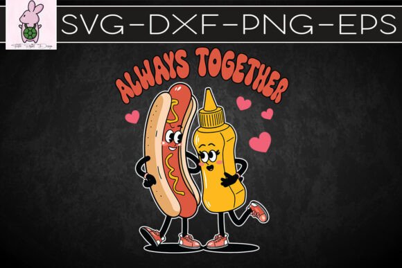 Always Together Valentine Day SVG