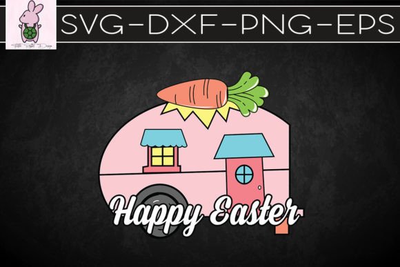 Easter Camper SVG
