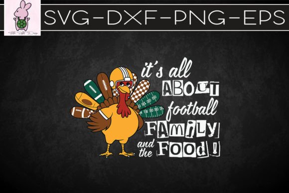 Football Family Food SVG