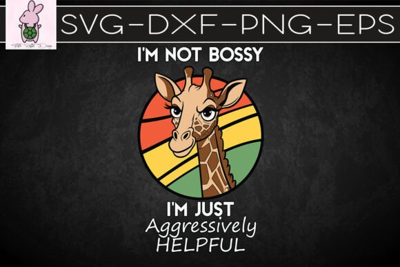 Funny Giraffe I’m Not Funny SVG