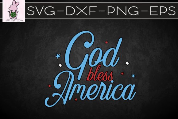 God Bless America SVG