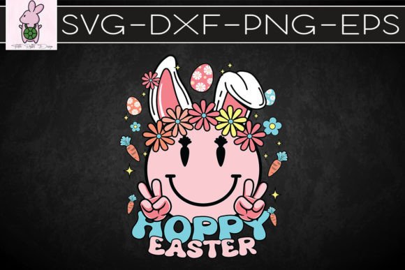 Hoppy Easter Bunny SVG
