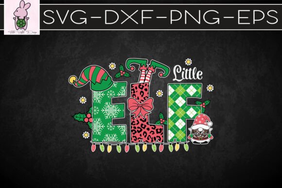 Little Elf Merry Christmas SVG