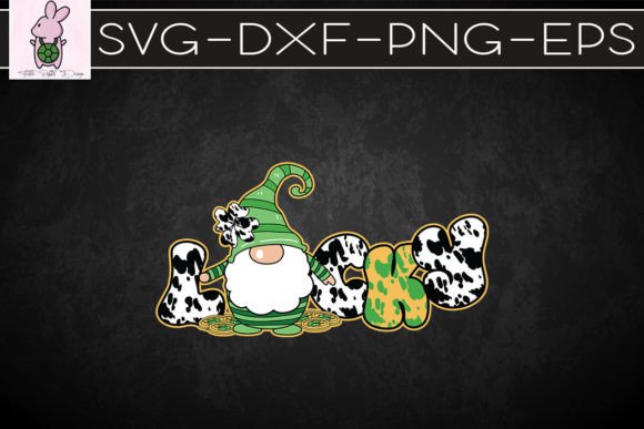Lucky Gnome St Patricks SVG