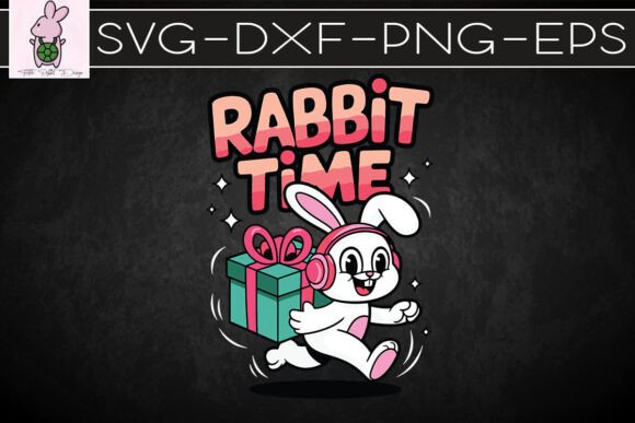 Rabbit Time Funny Rabbit SVG