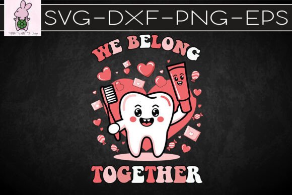 We Belong Together Valentine SVG